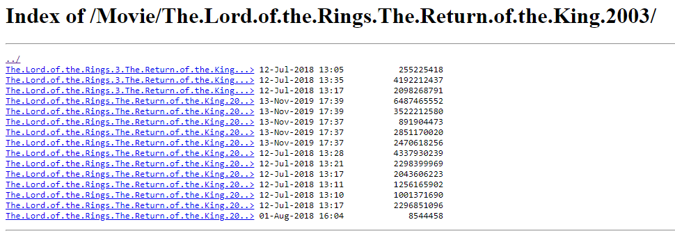 download lord of the rings movie