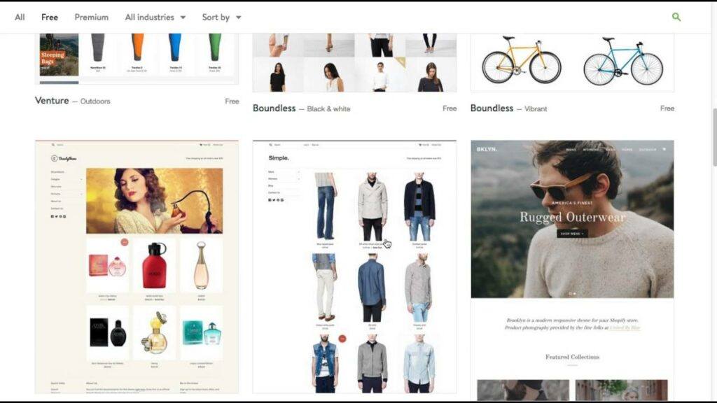 download shopify themes