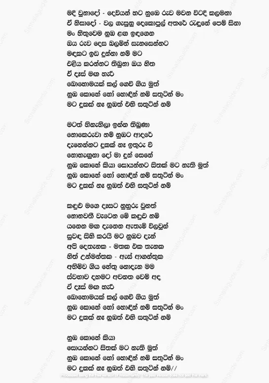 maga haree lyrics in sinhala, maga hari lyrics in english, mhiran 2024 new song lyrics, Api Dethanaka Mathaka Eka Thanaka lyric