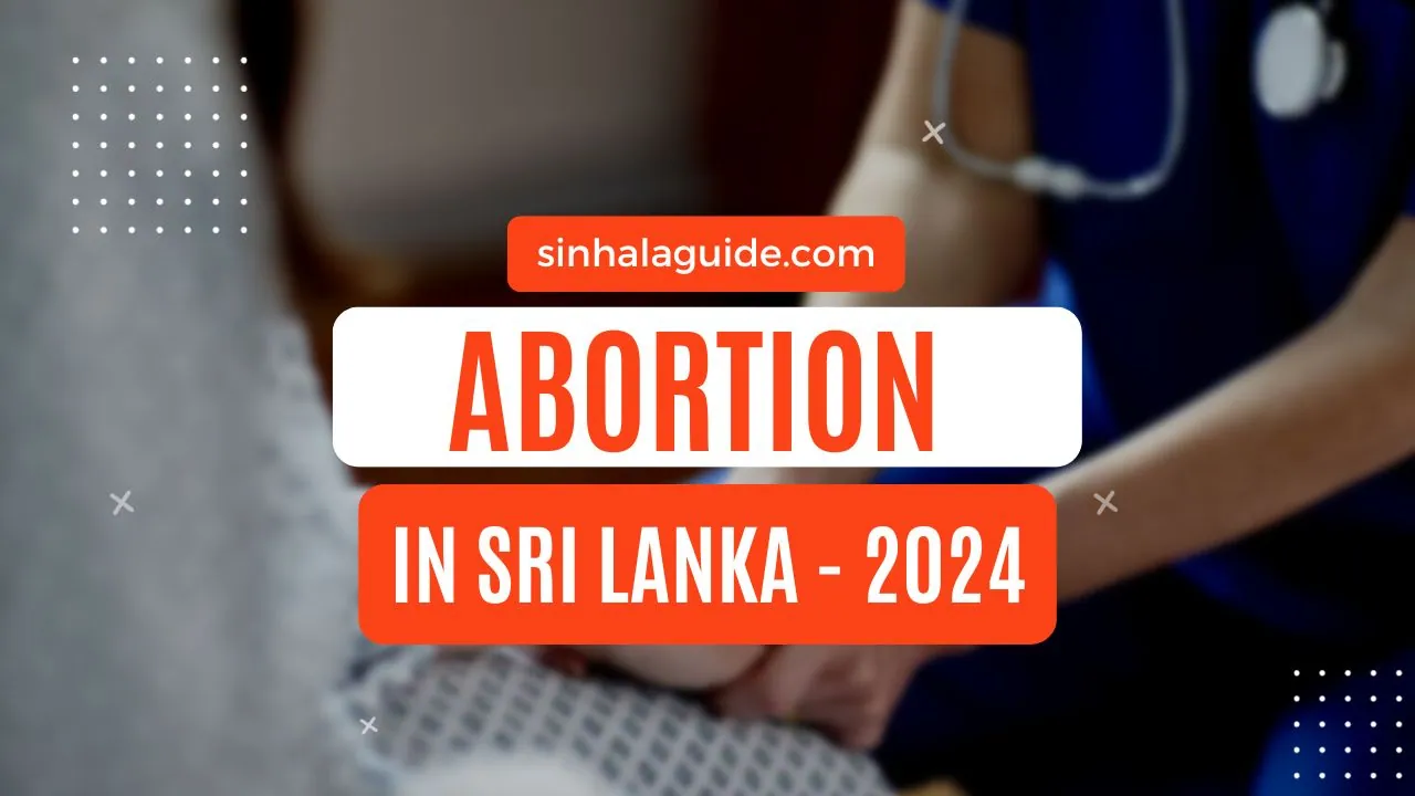abortion guide sri lanka unplanned pregnancy 2024 misoprostol mifeprostone