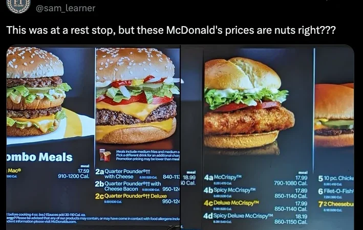 Internet meltdown over an $18 big mac finally forced companies to admit they might’ve gone too far