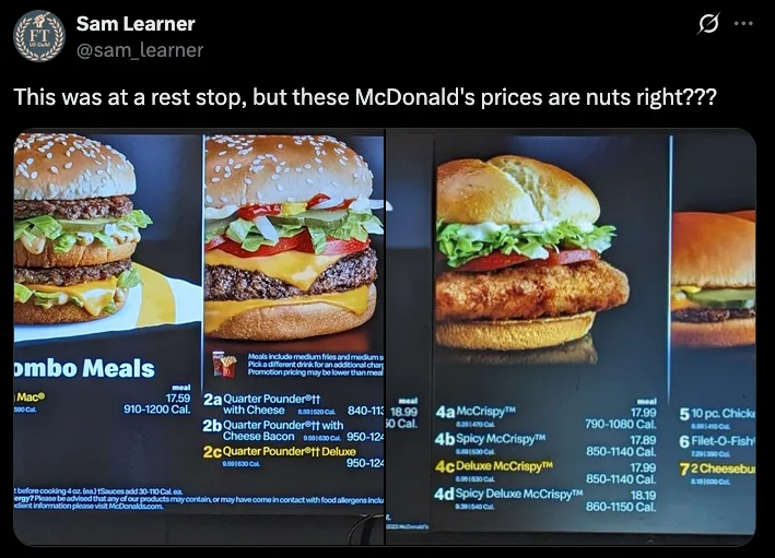 Internet meltdown over an $18 big mac finally forced companies to admit they might’ve gone too far Internet meltdown over an $18 big mac finally forced companies to admit they might’ve gone too far