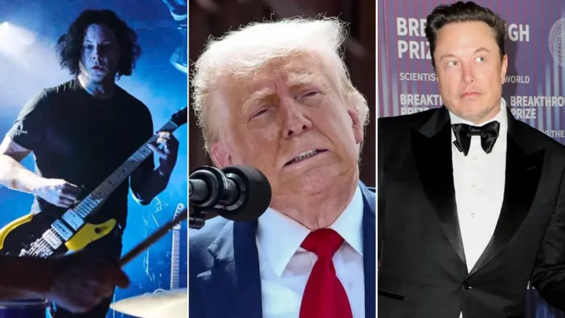 Jack White celebrates Trump and Elon Musk’s breakup: “Is America ‘great’ yet, boys?”