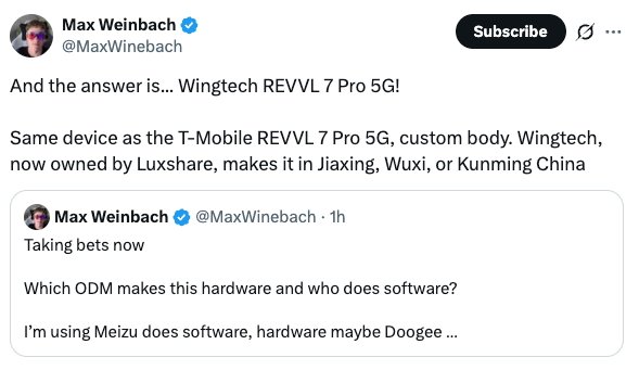 Tech watchdog exposes Trump’s T1 smartphone made in the USA as mostly a $170 Chinese device with minor tweaks Tech watchdog exposes Trump’s T1 smartphone made in the USA as mostly a $170 Chinese device with minor tweaks