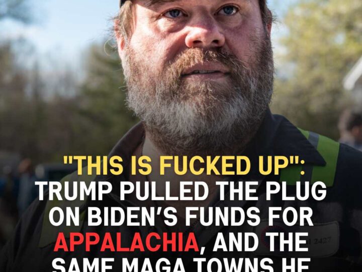 Trump pulled the plug on Biden’s funds for Appalachia, and the same MAGA towns he gutted are freaking out: “This is fucked up”