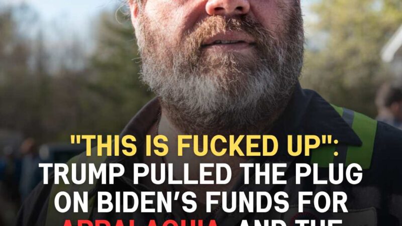 Trump pulled the plug on Biden’s funds for Appalachia, and the same MAGA towns he gutted are freaking out: “This is fucked up”