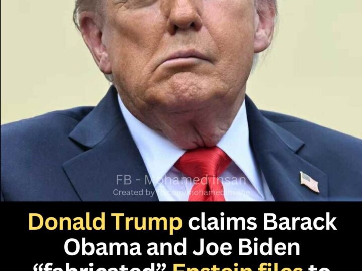 Donald Trump claims Barack Obama and Joe Biden “fabricated” Epstein files to sabotage him at the ballot box